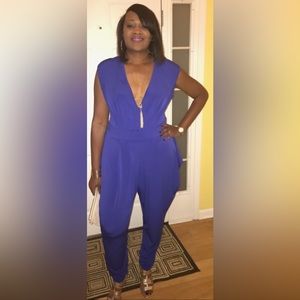 Royal Blue Jumpuit